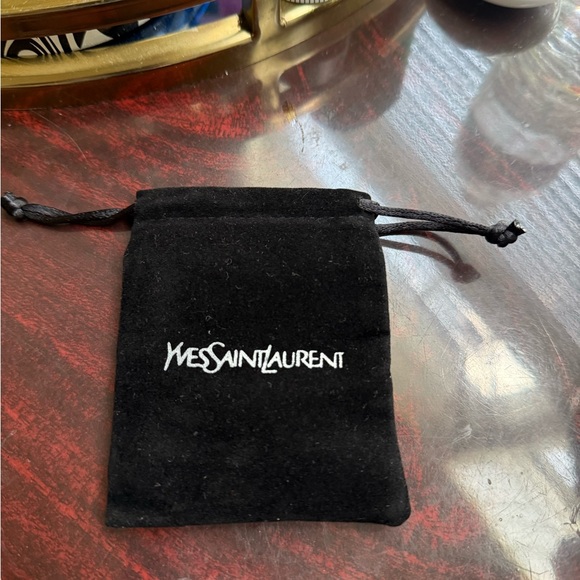 Vintage YSL Gold Rope Earrings - Picture 3 of 5